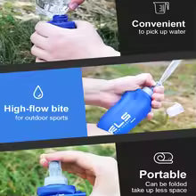 Collapsible Silicone Water Bottle – Travel & Outdoor