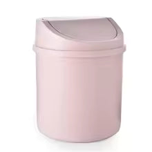 Mini Desktop Trash Can with Lid