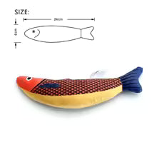 Catnip Fish Toy – Realistic Bite-Resistant Design