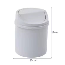 Mini Desktop Trash Can with Lid