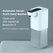 Automatic Soap Dispenser Infrared Sensing Foam Hand Sanitizer USB Rechargeable Foaming Hand Soap Dispenser For Home Bathrooms