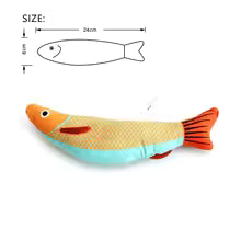 Catnip Fish Toy – Realistic Bite-Resistant Design